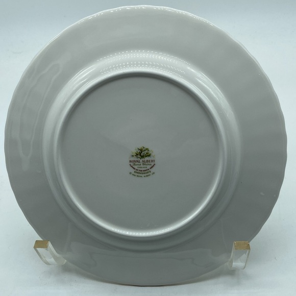 Royal Albert January Salad Plate - Picture 3 of 5